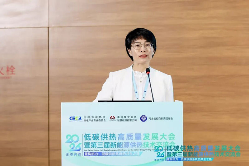 重构热力·共绘新型零碳热力系统新蓝图|2026低碳供热高质量发展大会在雄安成功举办(图3) 姜晓霞.jpg